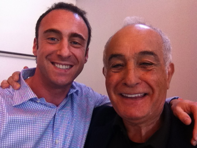 Franck Nicolas avec Aldo Bensadoun